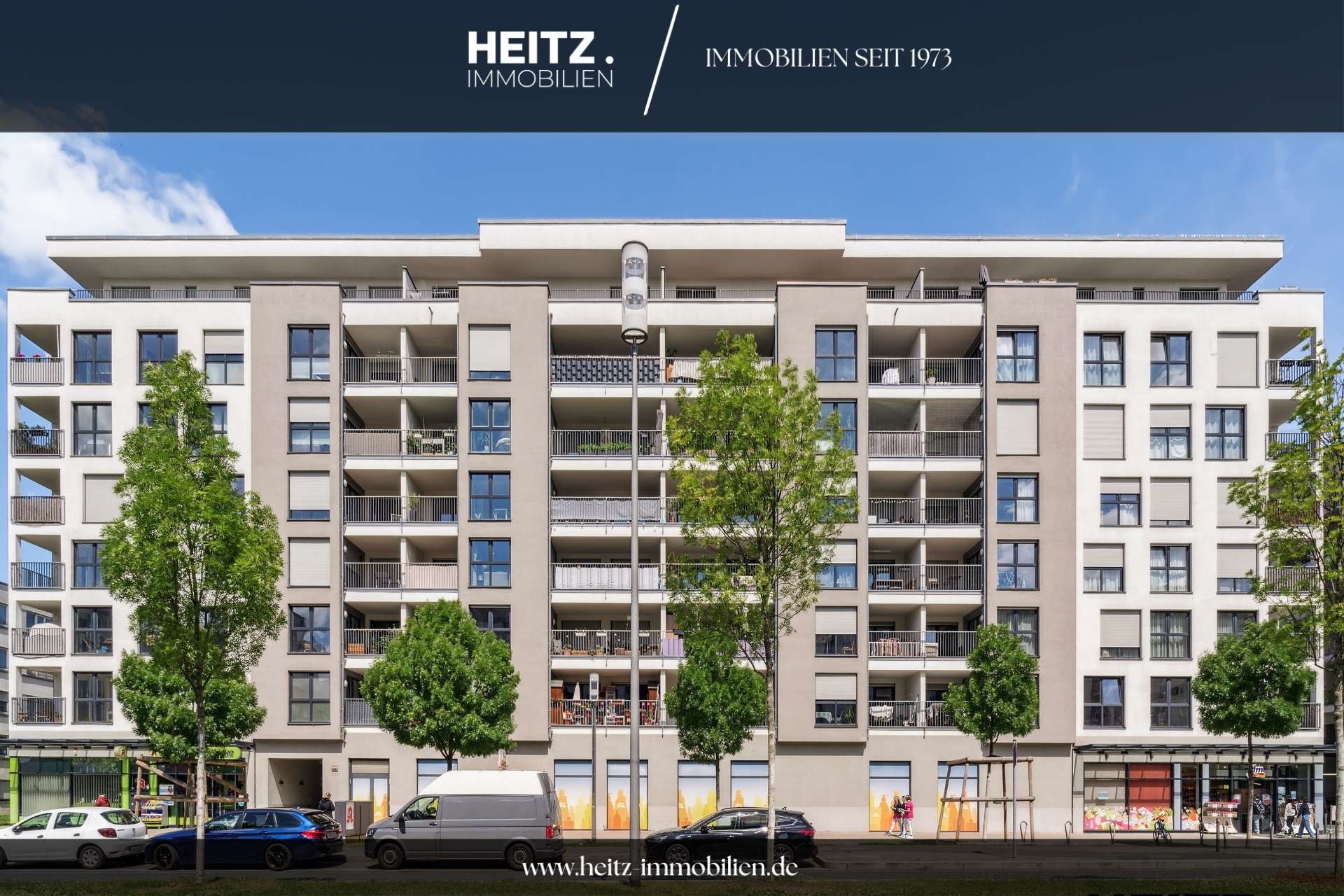 Helle 3-Zimmer-Wohnung mit Süd-West-Loggia im Europaviertel